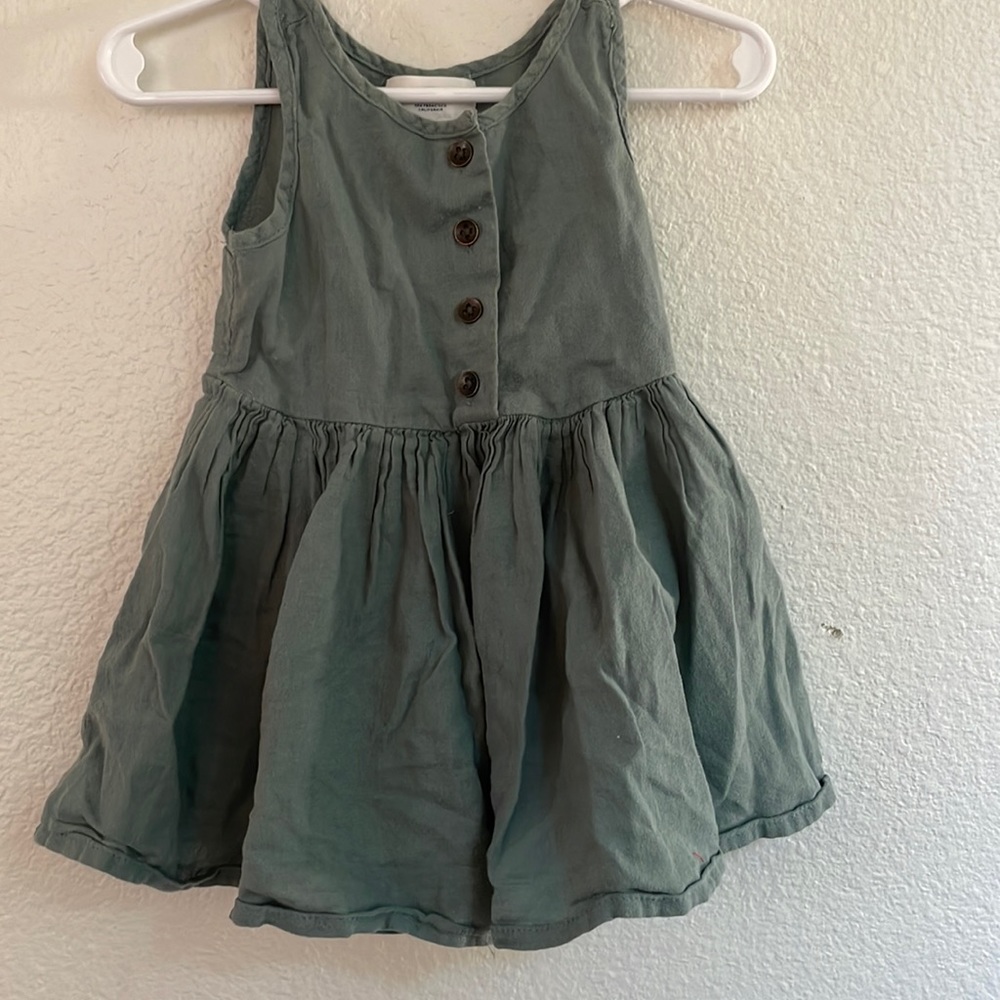 Old Navy summer dress. Dark sage